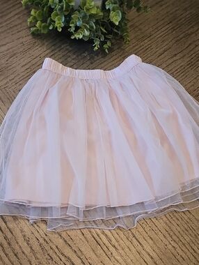 abercrombie kids Light Pink Tulle Skater Skirt Size 7/8